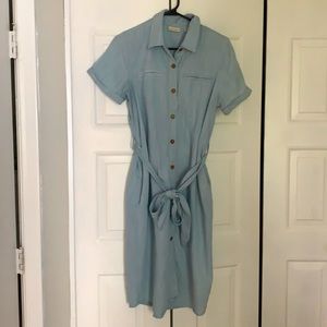 Eva Mendes for New York and Company chambray shirt dress